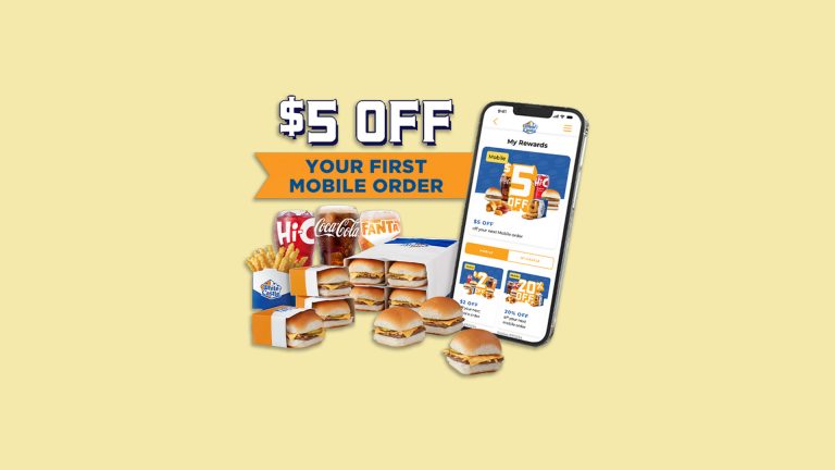 Free $5 Reward For New White Castle Reward Members