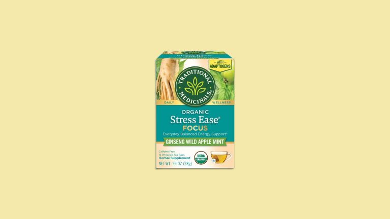 FREE Sample Of Traditional Medicinals Stress Ease Tea (No Shipping Fee)