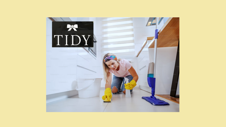 TIDY Giveaway: 1,000 People Will Win $150 Toward House Cleaning