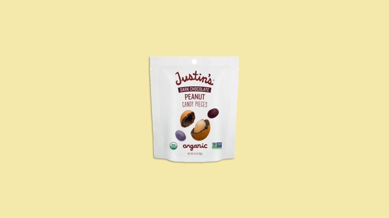 Free Bag Of Justin’s Dark Chocolate Candy Pieces