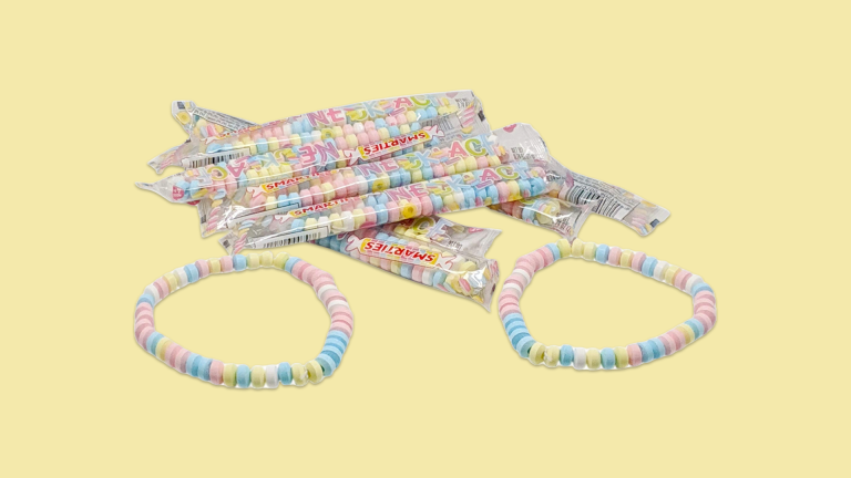 100 Lucky Winners Will Receive a Smarties Candy Box with Candy Necklaces