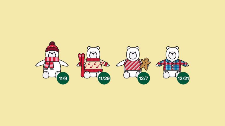 4 Free Holiday Bears at Target Store Events (Participating Locations Only)