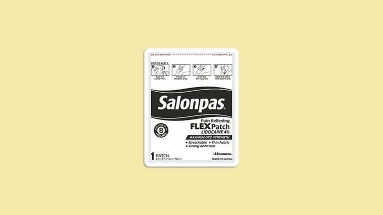 FREE Salonpas Lidocaine Patch For Pain Relief (No Shipping Charge)