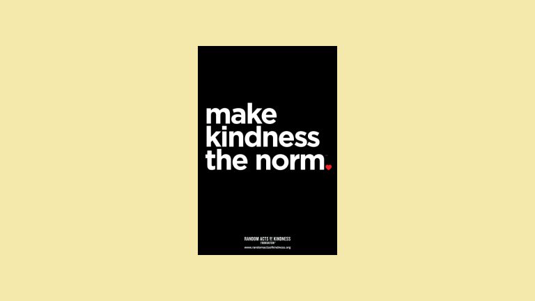 Free Make Kindness The Norm Poster (No Shipping Charge)