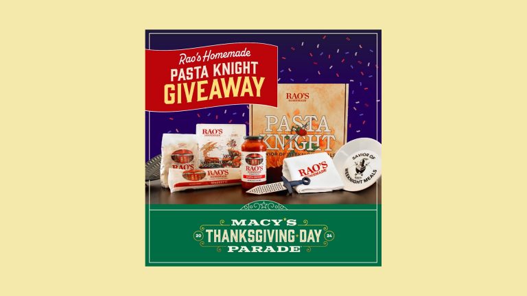 10 People Will Win Pasta Knight Prize Packs In Rao’s Homemade Giveaway