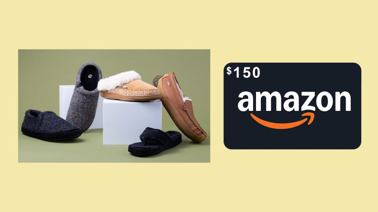 3 Winners Will Receive 5 Pairs of Slippers & $150 Amazon Gift Card – Giveaway by Acorn