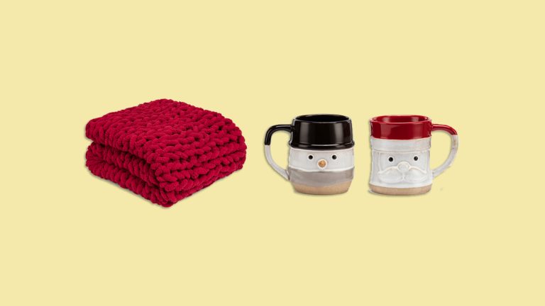 Win A Chunky Knit Throw Blanket And Mugs In The DEMDACO Cozy Holiday Giveaway