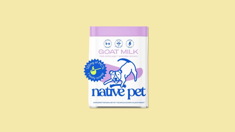 Free 7oz Tin Of Native Pet Goat Milk