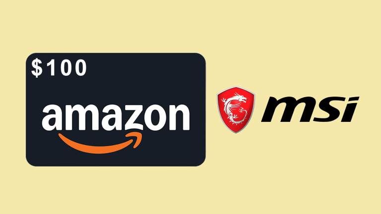 50 Winners Will Each Receive a $100 Amazon Gift Card – Giveaway by MSI