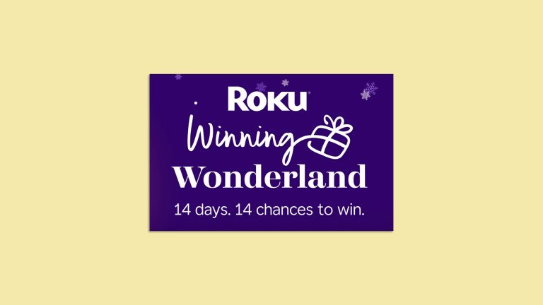 Win A 75″, 65″, 55″ Inch Roku TV, Streambar, T-Shirts, Etc In The Roku Winning Wonderland Sweepstakes 2024