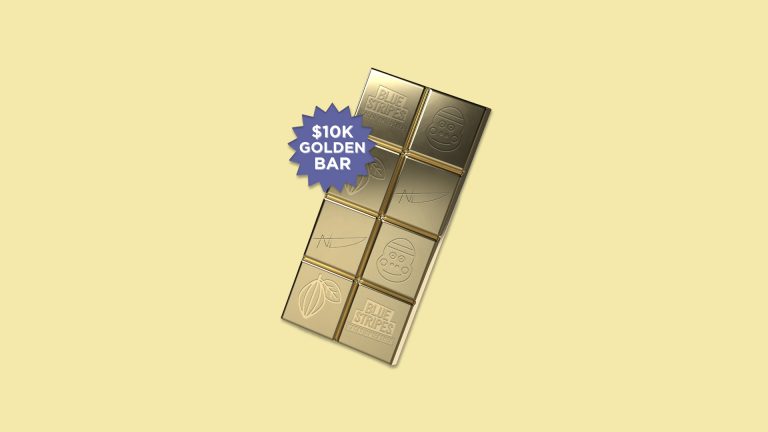 Win A Lifetime Supply Of Chocolate And A Custom Golden Chocolate Bar In The Golden Bar Sweepstakes