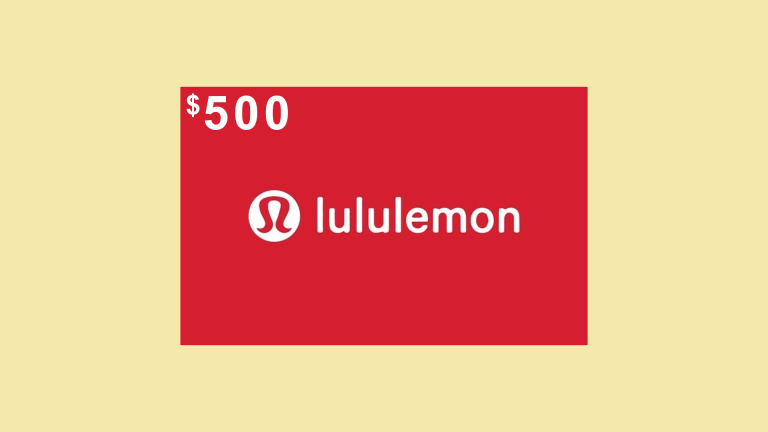 3 Winners Will Each Receive a $500 Lululemon Gift Card – Giveaway by Smoothie King