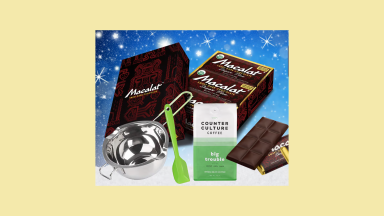 Winner Will Receive a Box of 12 Chocolate Bars, a Large Bag of Coffee Beans, & a Melting Pan – Giveaway by Macalat