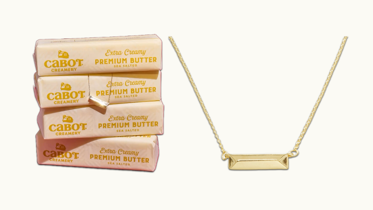 Winner Will Receive $1,200 Gold Necklace & 1-Year Supply of Premium Butter – Giveaway by Cabot Creamery & Delicacies Jewelry