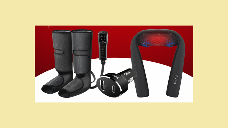 3 Winners Will Receive a Neck & Back Massager, Leg Massager, or Car Charger – Giveaway by Nekteck