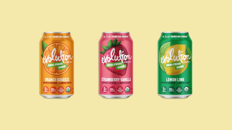 Free Can Of Evolution Fresh Real Fruit Soda