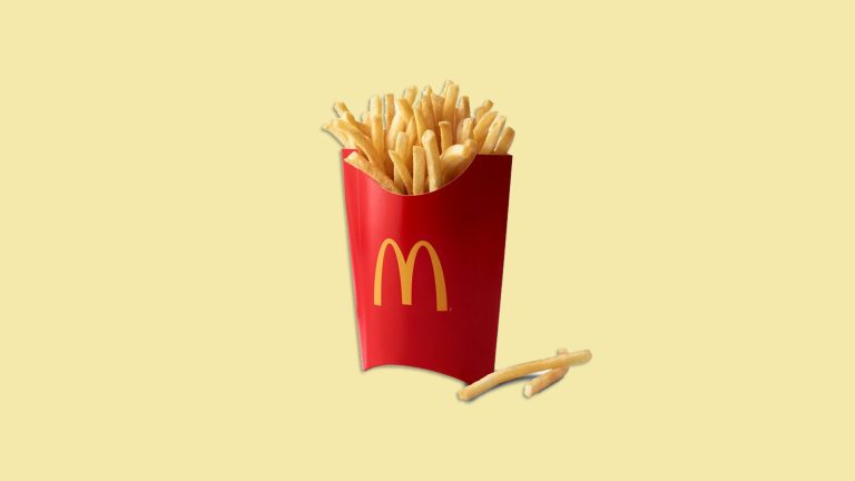 Free Fries At McDonald’s With $1 Purchase Every Friday.