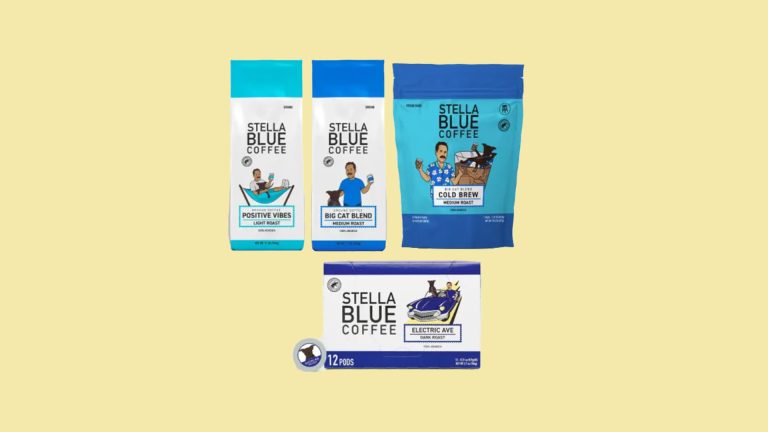 Free Stella Blue Coffee Product (Pods, Grounds, Cold Brew Or Whole Bean)