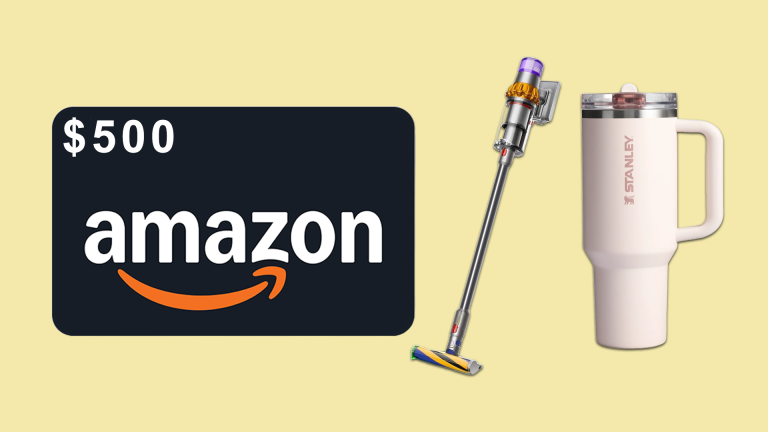 Win $500 Amazon Gift Card, Dyson V15 Vacuum, Stanley Tumbler, Tineco Series 5 Vacuum/Mop, GE Opal Ice Maker, Sheet Set, Bathrobe & More ($3,000 Value) – Giveaway by The Balm Home