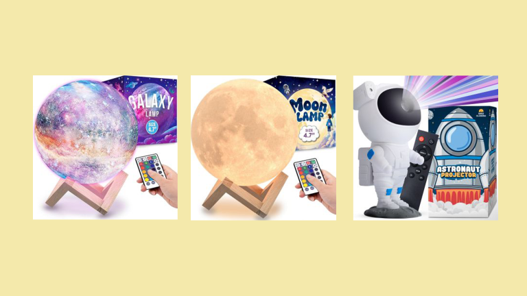 10 Winners Will Receive a Moon Lamp, Galaxy Lamp, or Astronaut Projector – Giveaway by Mom’s Choice Awards