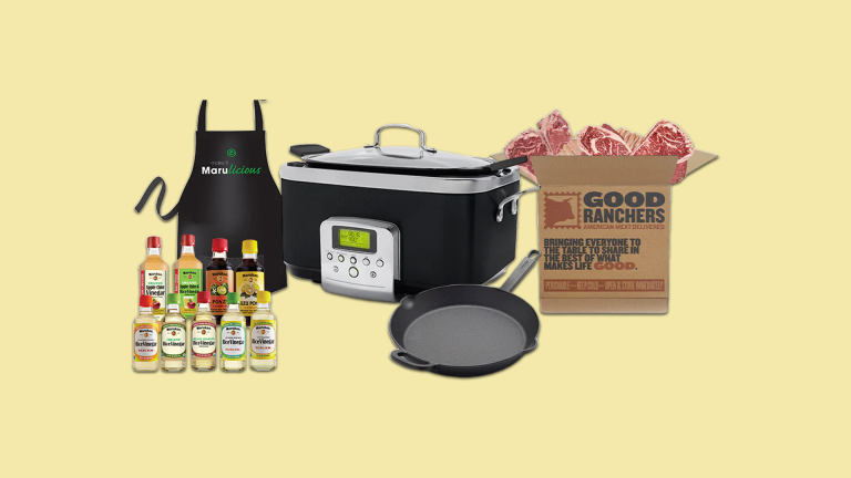 Winner Will Receive 12 lbs Box of Meat, Slow Cooker, Cast Iron Frypan, Apron, Premium Vinegars & More – Giveaway by GreenPan