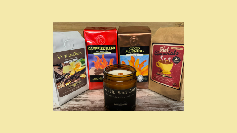 Winner Will Receive 4 Bags of Coffee Blends & 1 Vanilla Bean Coffee Candle – Giveaway by Gene Hicks Gourmet Coffee