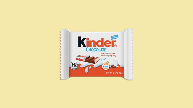 Free 1.8 oz Kinder Chocolate Bar