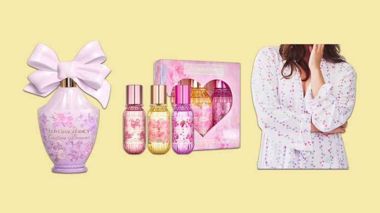 Win a Valentine’s Day PR Package (LoveShackFancy Perfume, Body Mist Trio, Falling Hearts Robe, & More) – Giveaway by Roller Rabbit