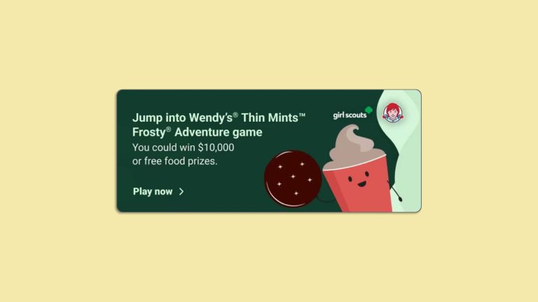 New Wendy’s Instant Win Game – Win Free Burgers, Fries, Drink, And More