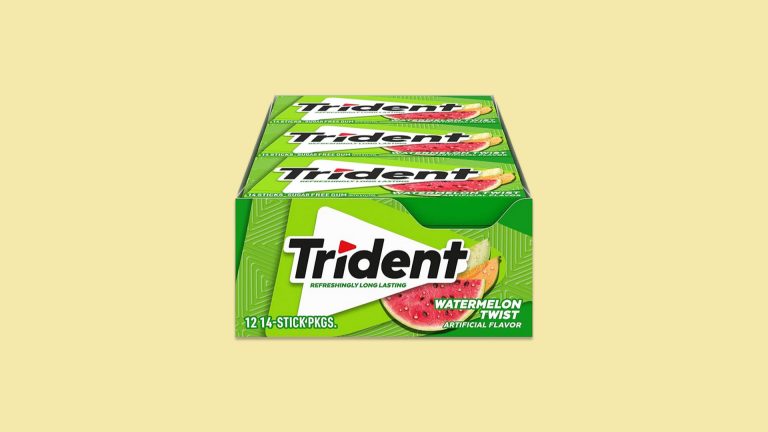 Get A 12 Pack Of Trident Gum For $5.82 Before Tax ($0.49 Per Pack)